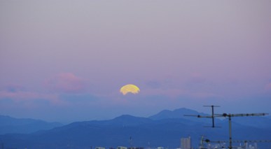 2010年元旦の月.JPG